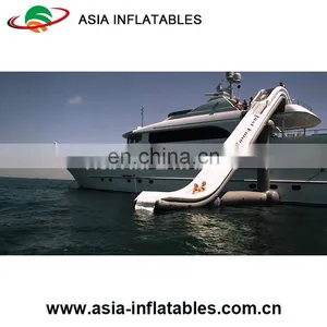 Inflatable Houseboat Slide/ Giant PVC Yacht Floating Water Slide thumbnail-3