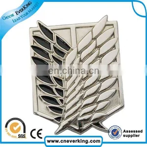 New Arrival Custom Logo Leaf Shape Badge thumbnail-1