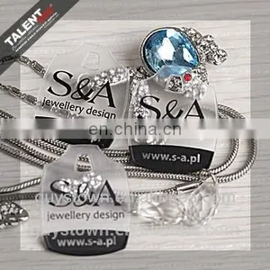 Custom Private Printed Brand Gift Jewelry Necklace Ear Rings Accessories Plastic Paper Card thumbnail-6