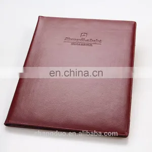 Bestselling Manufacture Price A5 Leather Bound Folder Organizer thumbnail-4