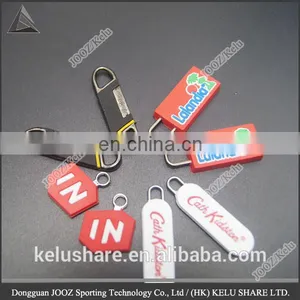 3D Custom Branded Zipper Pulls Apparel Zipper Heads Zipper for Garment thumbnail-5