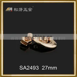 High Quality Decorative Cloth Lock Zipper Pulls thumbnail-1