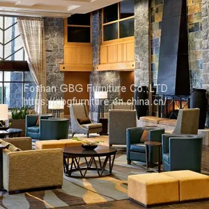 2018 New Hotel Lobby Sofa and Table thumbnail-1