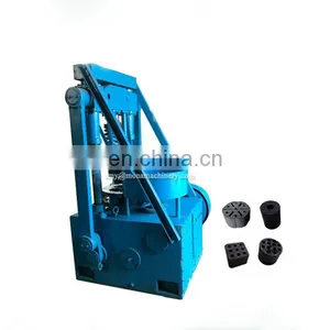 Industrial Charcoal Briquette Punching Press Honeycomb Briquette Machine thumbnail-1