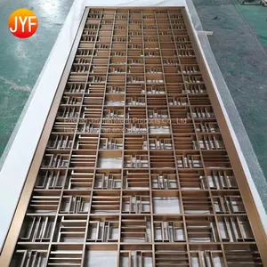 Foshan Manufactroy High Quality Stainless Steel Decorative Welding Screen Room Divider thumbnail-4