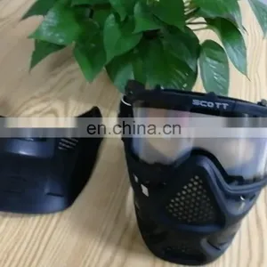 Custom Paintball Helmets Archery Tag CS Game Equipment Full Face Helmet For Kids and Adult thumbnail-1