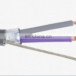 Copper Conductor 2 Core 18 AWG Shield Cable With Drain Wire thumbnail-3