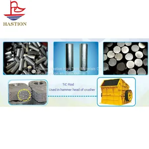 Tic Titanium Carbide Rod Carbide Rod For Jaw Plate Titanium Hammer Wearness thumbnail-4