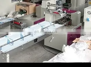 High Speed Disposable Medical Surgical Face Mask Pillow Packing Machine thumbnail-4