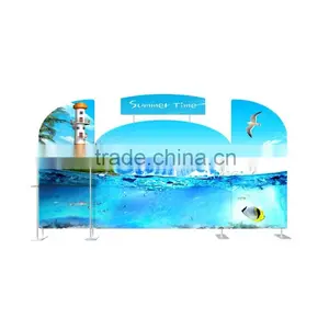 2016Expo Best Selling New Idea Super Light Weight Reusable for 3 Years Promotion Advertising Custom Pop up Display Trade Show Quality Choice thumbnail-3