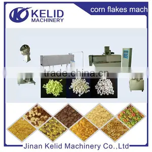 Popular Breakfast Cereal Extruded Corn Flakes Machinery thumbnail-1