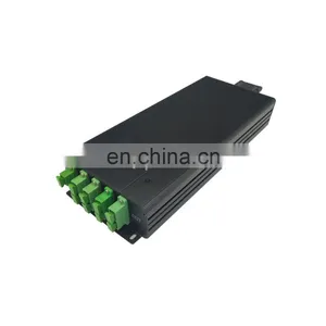 High Quality Black 17dbm 8 Port Ftth Catv Mini Edfa Optical Amplifier thumbnail-1