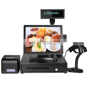 15 Inch Touch Screen Android Pos , Android Pos Terminal With Printer thumbnail-1
