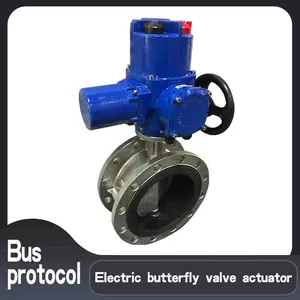 Smoke Ventilated Electric Actuator DN50 Electric Butterfly Valve Actuator thumbnail-1