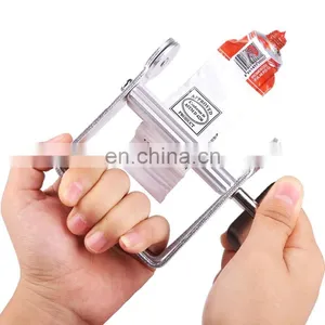 Rolling Squeezer Lazy Toothpaste Dispenser Bathroom Accessories Set Toothpaste Squeezer Hair Color Dye Cosmetic Paint Squeezer thumbnail-5