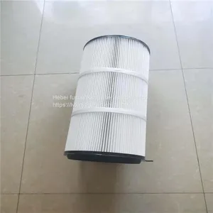 Polyester Fiber PTFE Hook Three-jaw Flange Disc Filter Cartridge-Fushunkang thumbnail-3