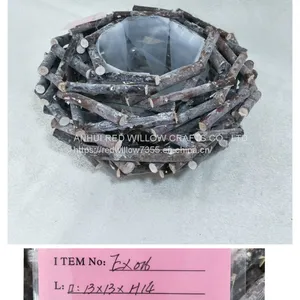 Willow Round Planter thumbnail-4