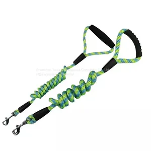 Strong Durable Polyester Dog Leash/ Dog Leash With Comfortable Padded Handle thumbnail-3