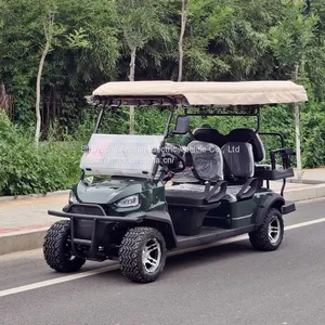 6 Seats Cheap Electric Golf Cart for Sale With CE Certificate , 6 Seater Electric Golf Cart thumbnail-1
