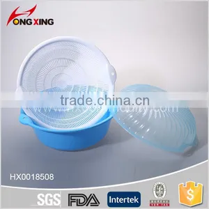 Fashion Household Round Shape Plastic Dewatering Sieve With Lid thumbnail-3
