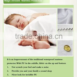High Quality 100 Cotton Fabric Plain White Baby Quilt thumbnail-3