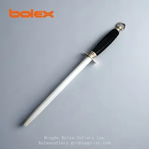 Professional Knife Sharpening Steels Rods Sticks Sharpeners Stones for Butchers Chefs Anglers by Bolex China thumbnail-4