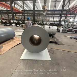 Color-coated Galvalume Steel Coils for Building Roofs, With Heat Insulation and Thermal Preservation Functions. thumbnail-1