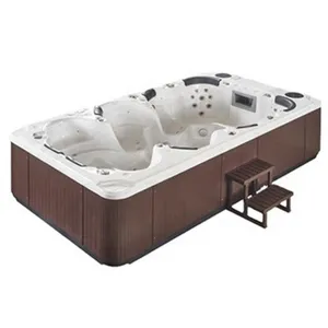 OEM Deluxe Large 8 Person Outdoor Spa In-ground Whirlpool Spa Tub thumbnail-5