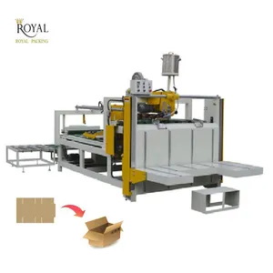 Automatic Corrugated Box Sealing and Strapping Machine thumbnail-1