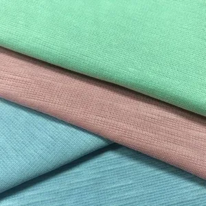 Guangzhifeng #9465 Double-sided Corded 230g Cotton-polyester Stretch Fabric With Unique Texture, Skin-friendly and Cool, Suitable for Casual T-shirts thumbnail-2