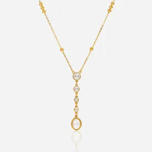 Scratch Resistant Stainless Steel Necklace With Titanium Nitride Barrier thumbnail-5