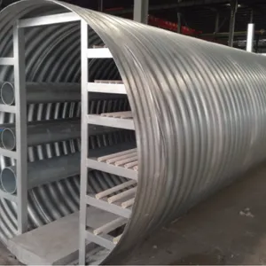 Galvanized Helical Corrugated Steel Culvert Pipe thumbnail-2