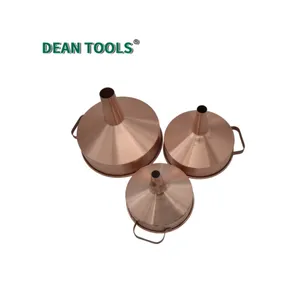 Non Sparking Copper Oil Funnel,Safe Oil Filling Too,Precision Liquid Transfer,Anti-Spill Design thumbnail-3