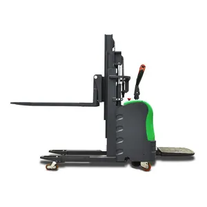Wholesale Hot Off-Road Electric Stacker Lift New 2t AC Motor Pallet Truck High Capacity Electric Stackers From China thumbnail-1
