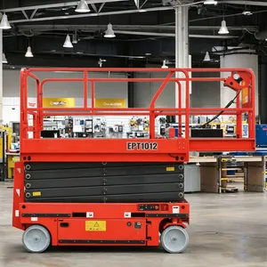Capacity 450kg 6m 8m 10m 12m 14m Aerial Work Platform Mobile Electric Scissor Lift thumbnail-1