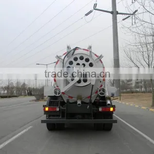 2015 Yuanyi High Quality 8-16CBM Sewage Suction Truck for Sale thumbnail-3