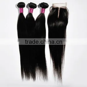 Natural Color Straight Hair Weaving Cheap Human Hair Weaving thumbnail-2