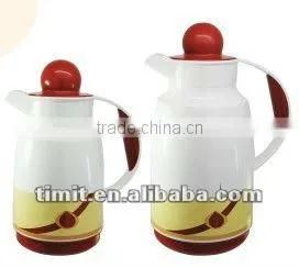 0.5L Plastic Vacuum FLask With FLower (V-H10705) thumbnail-1