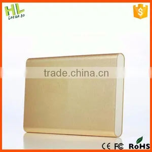 2015 Ultra-thin Metal 5000mah Led Torch Light Power Banks thumbnail-2
