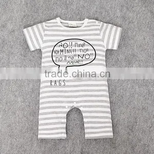 2016 Cute Modeling Cartoon High Quality Newborn Baby Rompers Pure Cotton Summer Toddler Jumpsuits thumbnail-3