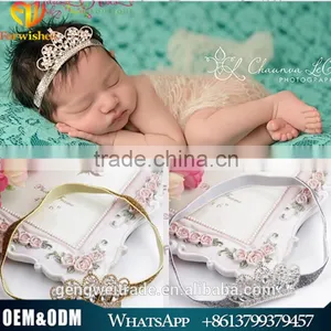Hot Sale Girls Crown Hair Accessories Fashion European Hairbands Sequined Children Headwear Wholesale thumbnail-1
