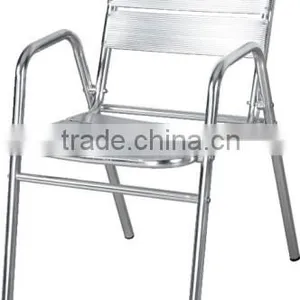Aluminum Garden Chair With Armrests Made in China thumbnail-1