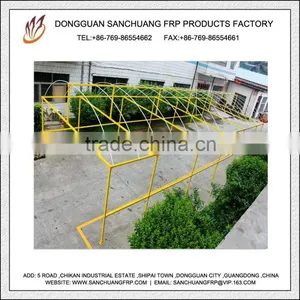 Fiberglass Square Tubes Assembled Greenhouse thumbnail-1