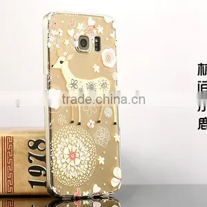Exquisite Transparent Coloured Drawing Silicone Soft Case for Samsung thumbnail-1