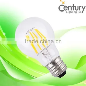 China Factory Price High Quality Indoor Lighting 360 Degree A60 A19 E27 E26 B22 6W Led Filament Bulbs thumbnail-2