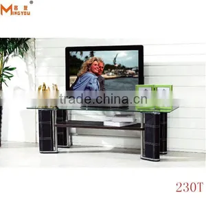Mexico Market Popular Clear Glass Wall Console Table thumbnail-4