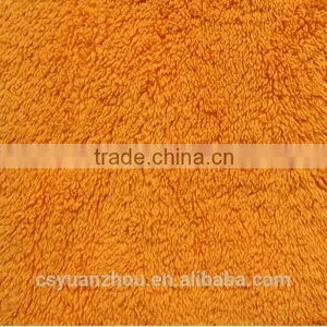 Dubai Fashion Orange Sherpa Fleece Fabric thumbnail-4
