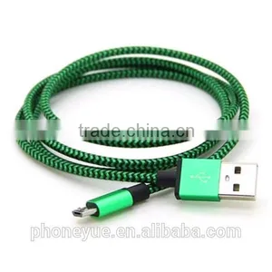 Colofrul Nylon Braided Usb Charger Charging Cable for Iphone 5/6 thumbnail-2