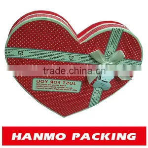 Custom Printed Heart Shaped Chocolate Packaging Box Wholesale thumbnail-1