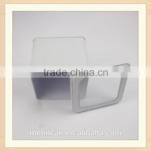 Direct Factory Window Square Tin Box With PVC Window thumbnail-5